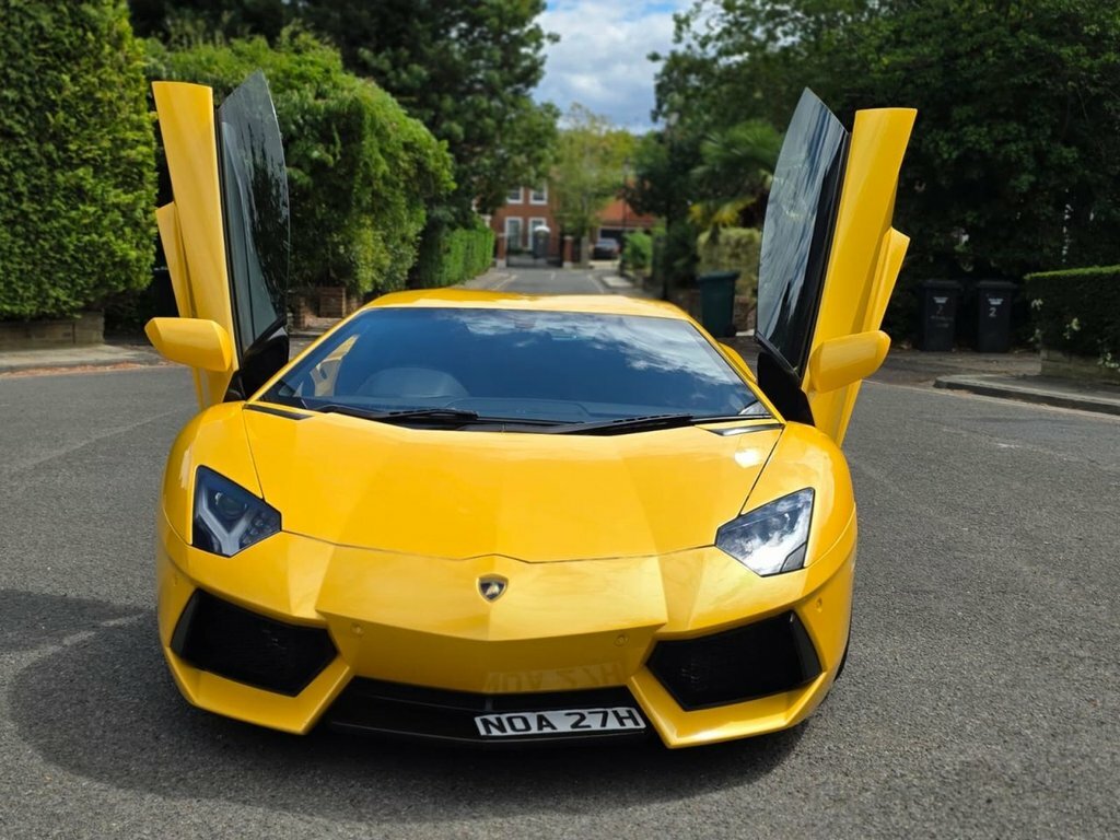Lamborghini Aventador V12 Orange #8