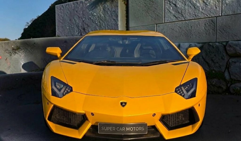 Lamborghini Aventador Coupe Grey #17