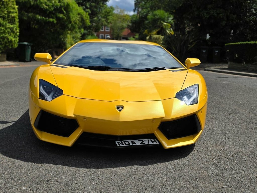 Lamborghini Aventador V12 Orange #13