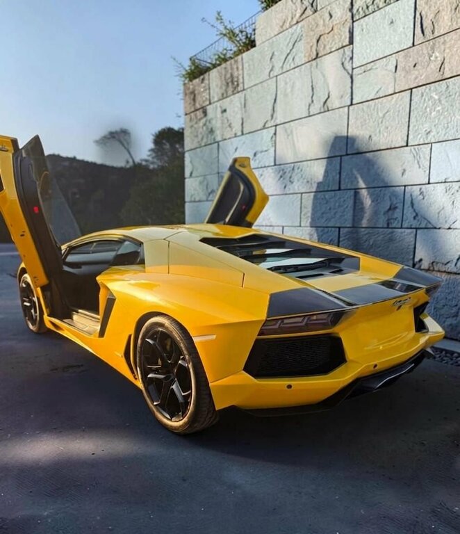 Lamborghini Aventador 6.5L Lp 700-4 Grey #3