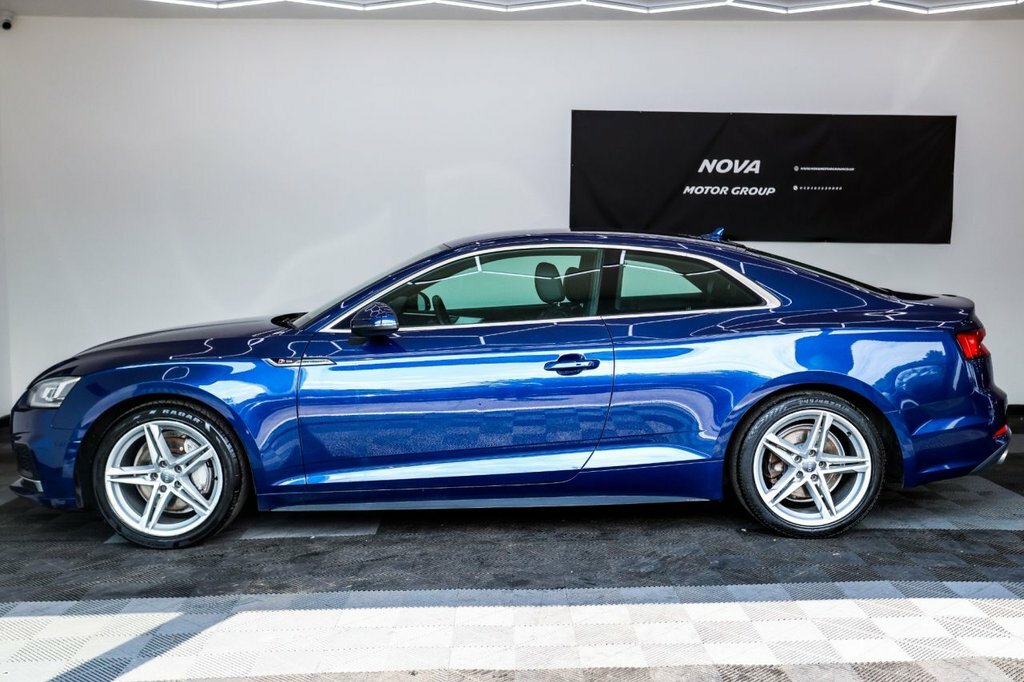 Audi A5 Tdi Ultra S Line MM17GBY Blue #5