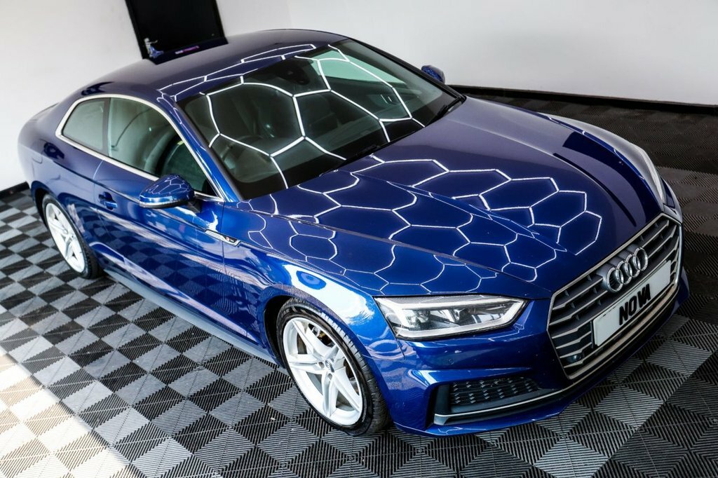 Audi A5 Tdi Ultra S Line MM17GBY Blue #3