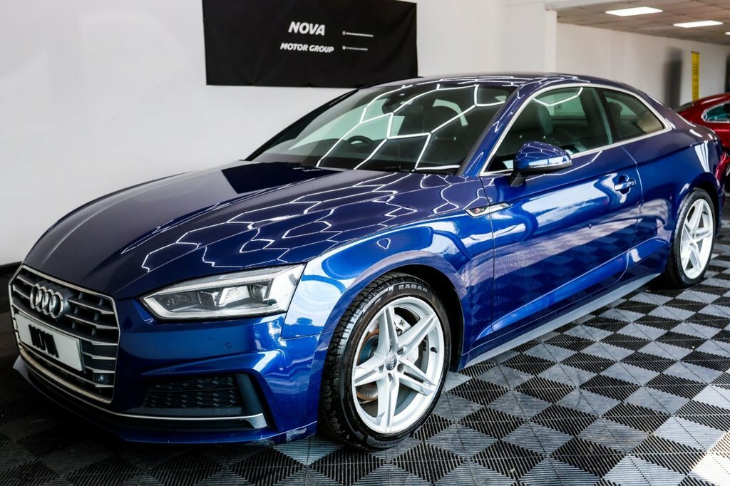 Audi A5 Tdi Ultra S Line MM17GBY Blue #6