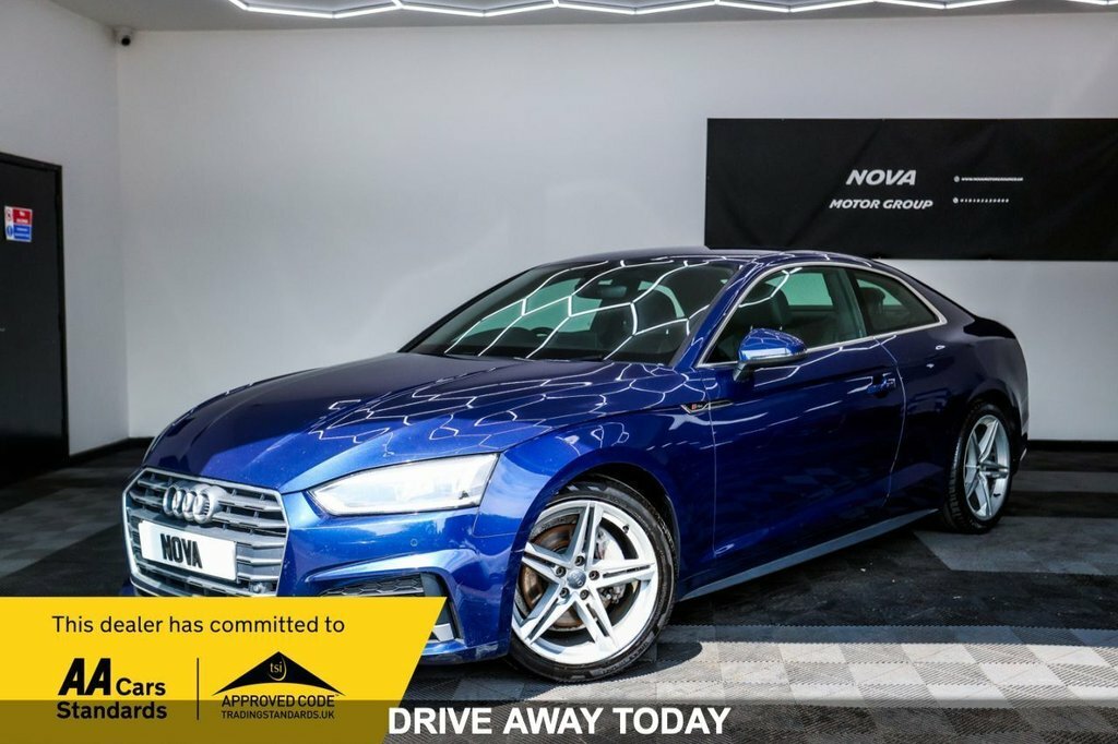 Audi A5 Tdi Ultra S Line Blue