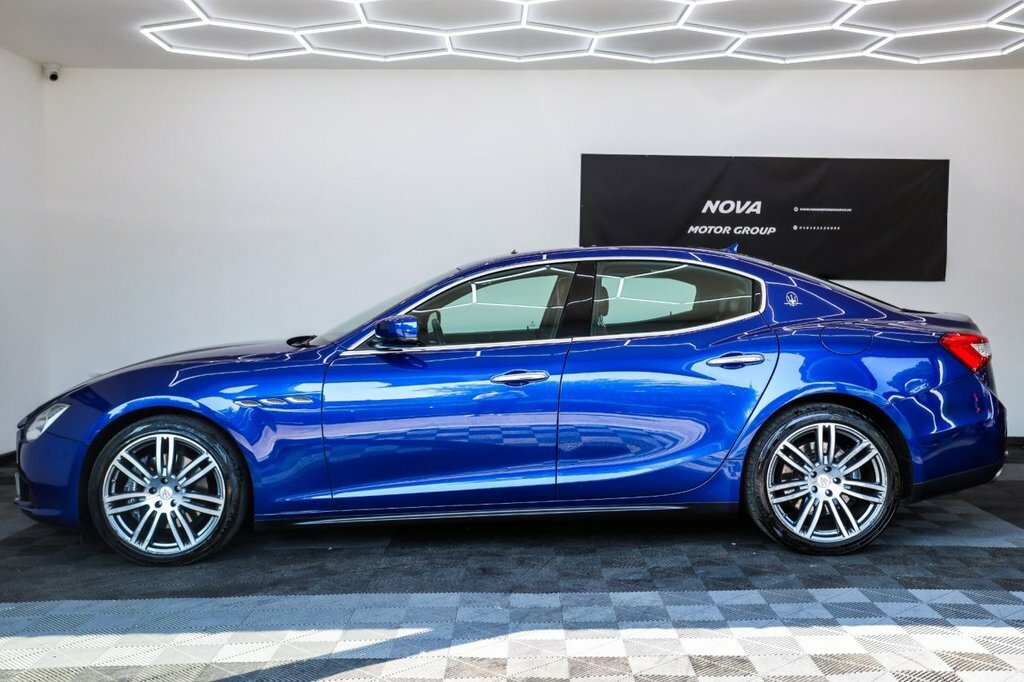 Maserati Ghibli Saloon Blue #6