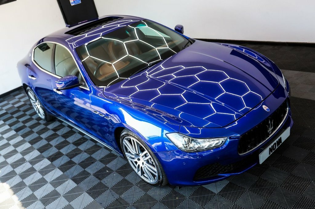 Maserati Ghibli Saloon Blue #4
