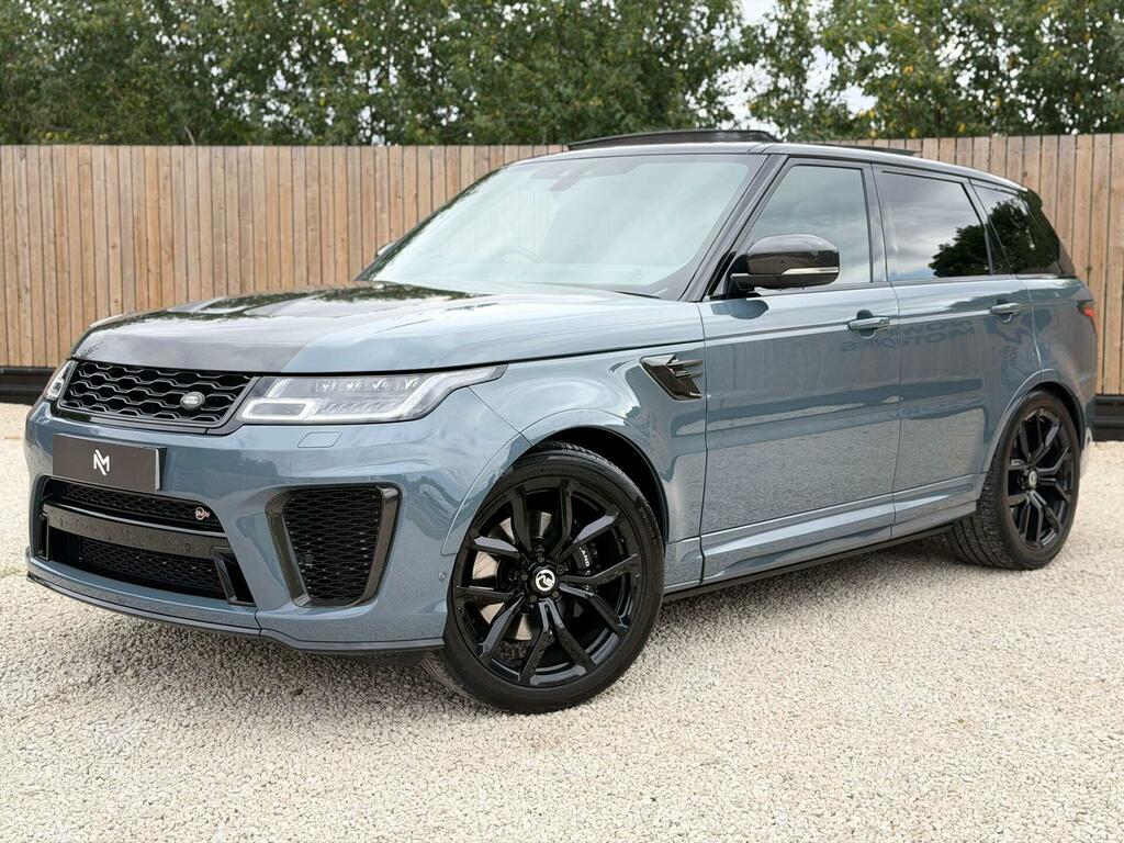 Land Rover Range Rover Sport Svr Blue #5