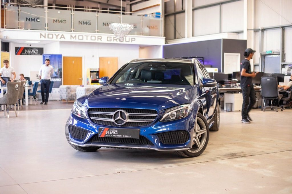 Mercedes-Benz C Class 2.1L Amg Line Blue #3
