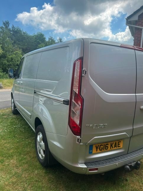 Ford Transit Custom 2.2Tdci T350 L3h3 Lwb Extra High Roof No Vat U489 White #2
