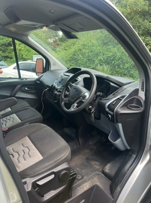 Ford Transit Custom 2.2Tdci T350 L3h3 Lwb Extra High Roof No Vat U489 White #3