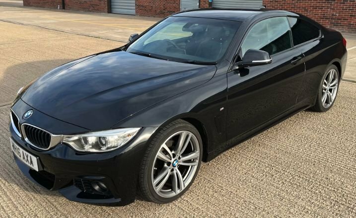 BMW 4 Series Gran Coupe 2L M Sport Black #2