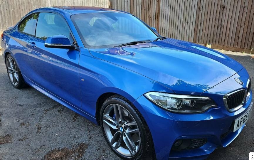 BMW 2 Series Gran Coupe 2L M Sport Blue