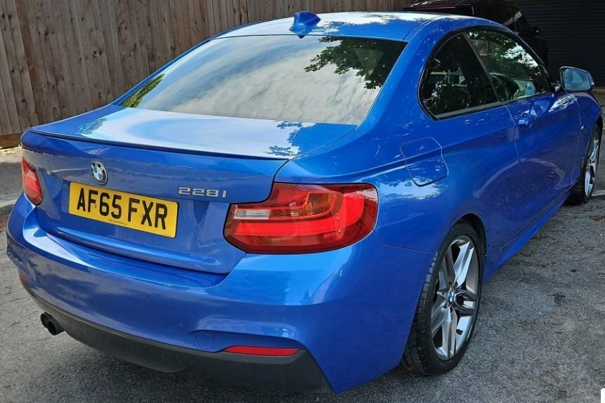 BMW 2 Series Gran Coupe 2L M Sport Blue #2