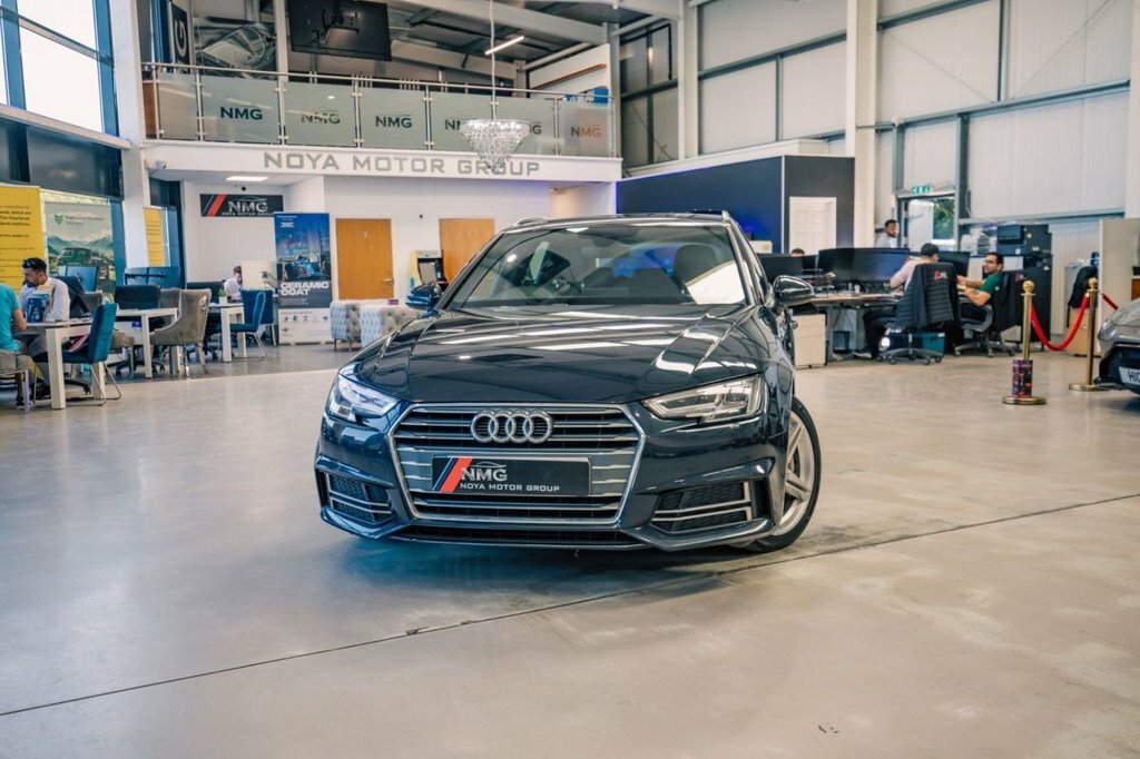 Audi A4 Avant 2L S Line Blue #3