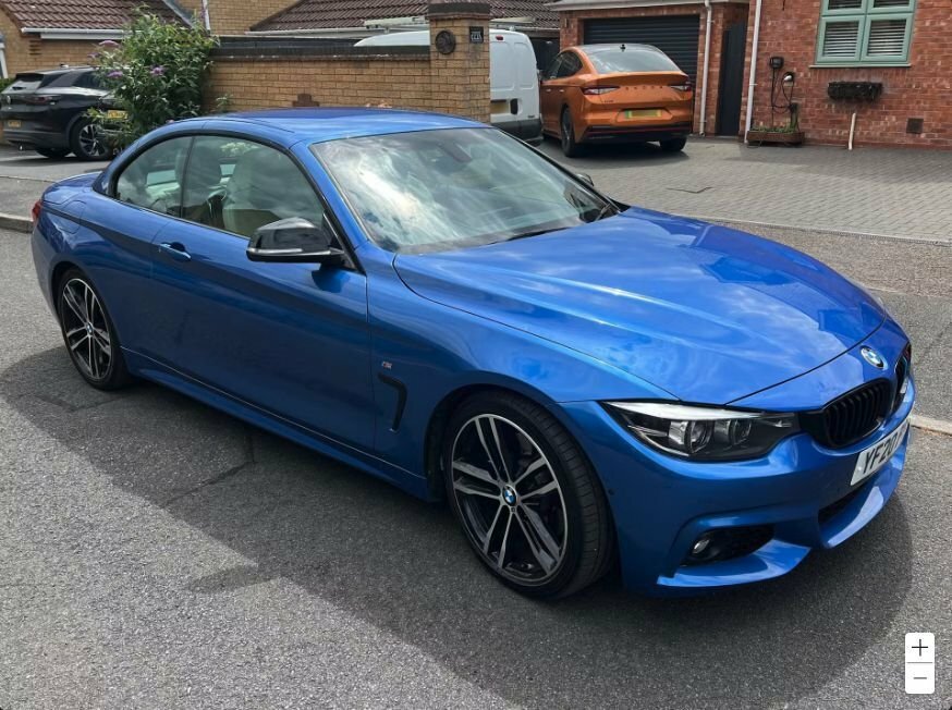 BMW 4 Series 2L M Sport Blue