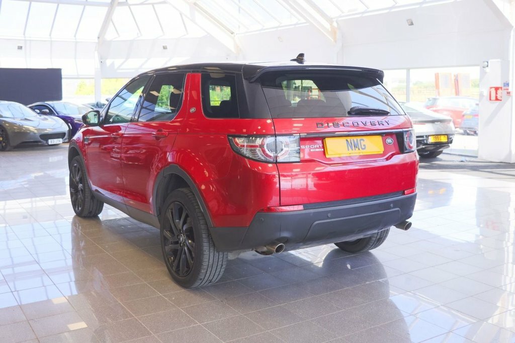 Land Rover Discovery Sport 2L Hse Black OW16PKK Red #4