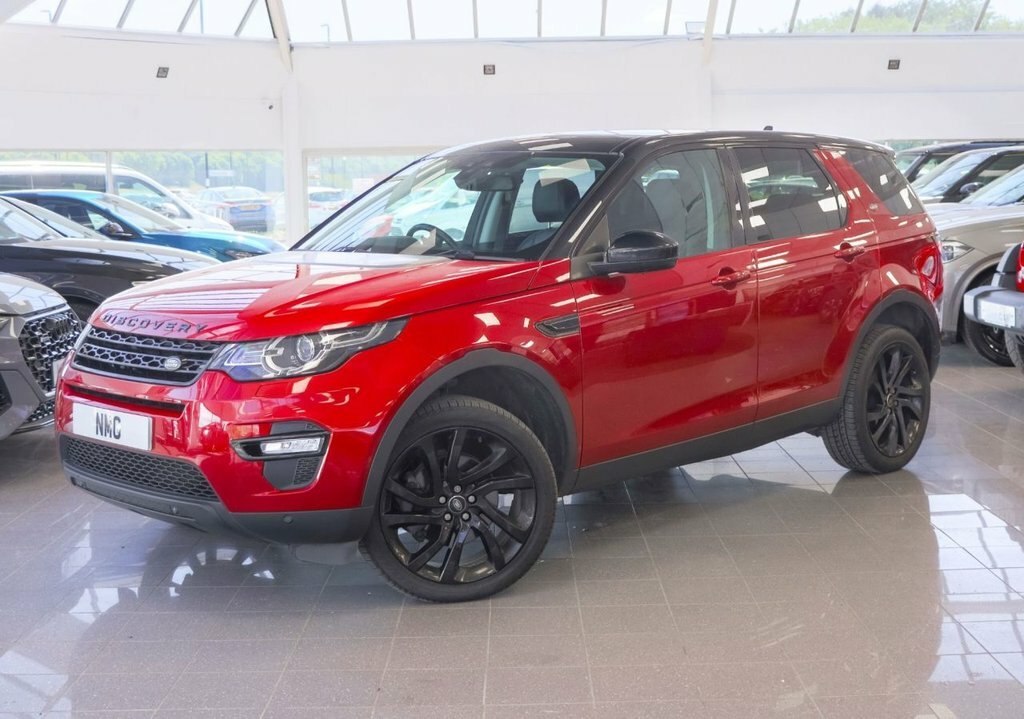 Land Rover Discovery Sport 2L Hse Black Red