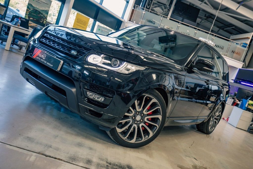Land Rover Range Rover Sport 3L Hse SP17NLU Black #4