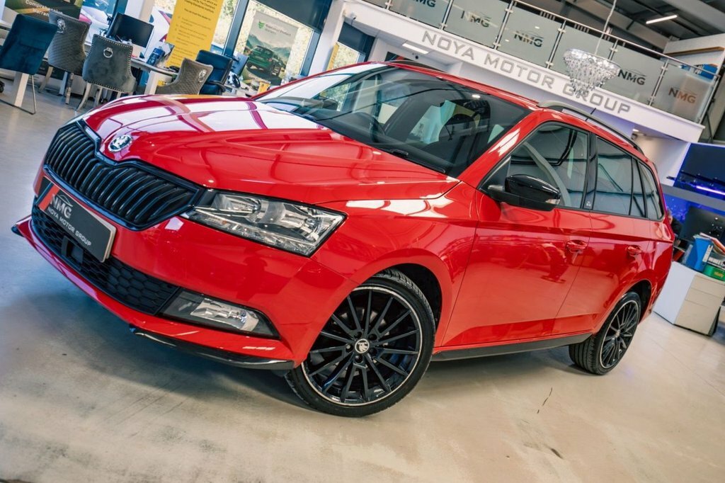 Skoda Fabia 1L Monte Carlo YA19FKT Red #4