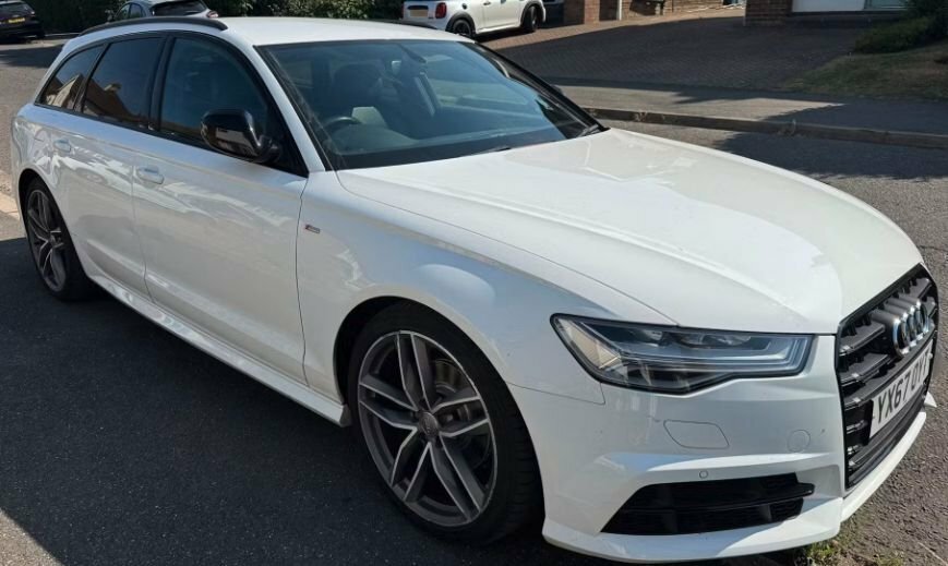 Audi A6 Avant 2L Black Edition White