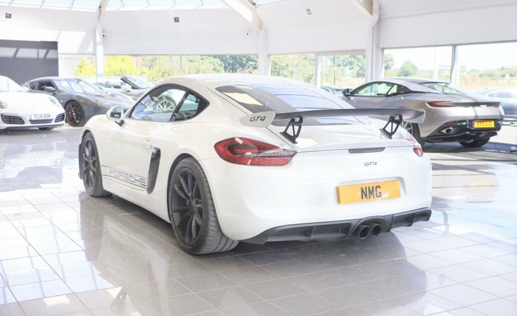 Porsche Cayman 3.8L 981 Gt4 White #4