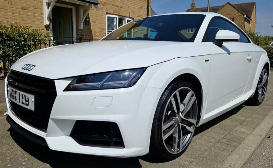 Audi TT 2L S Line White #2