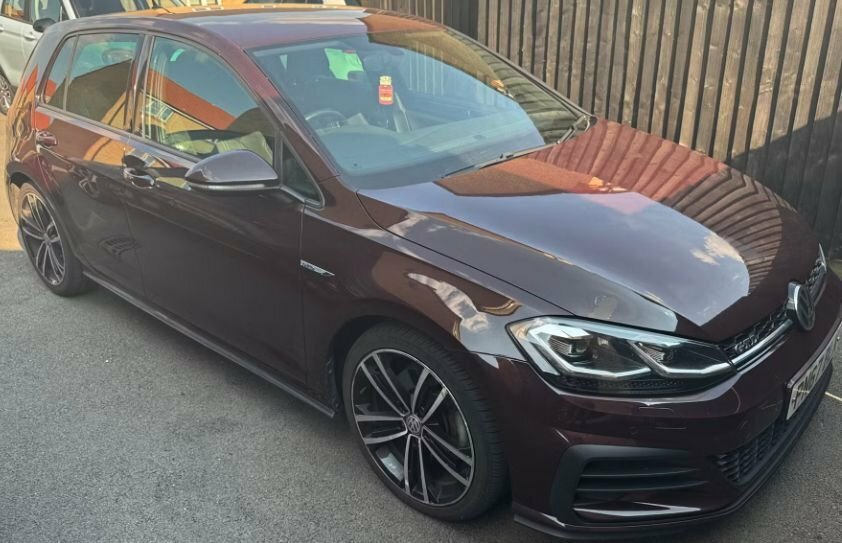Volkswagen Golf 1.6 Tdi Gt Blue #1