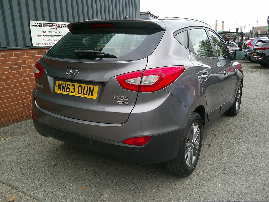 Hyundai Ix35 1.7 Crdi Se 2013 Grey #3