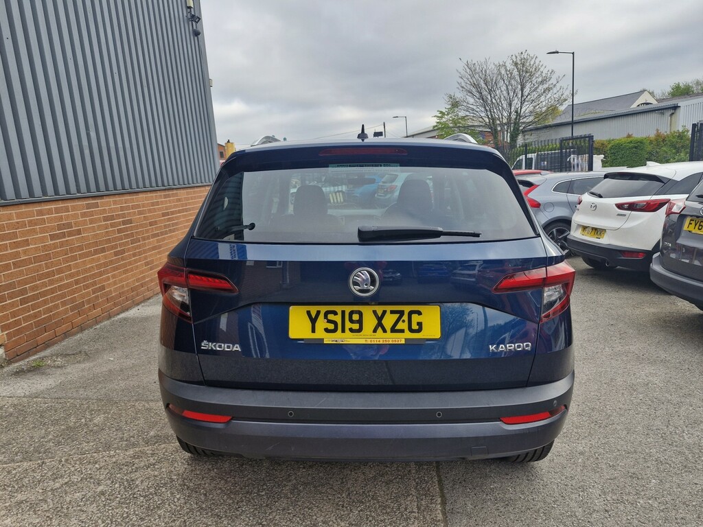 Skoda Karoq 1.0 Tsi Gpf Se L 2019 Blue #4