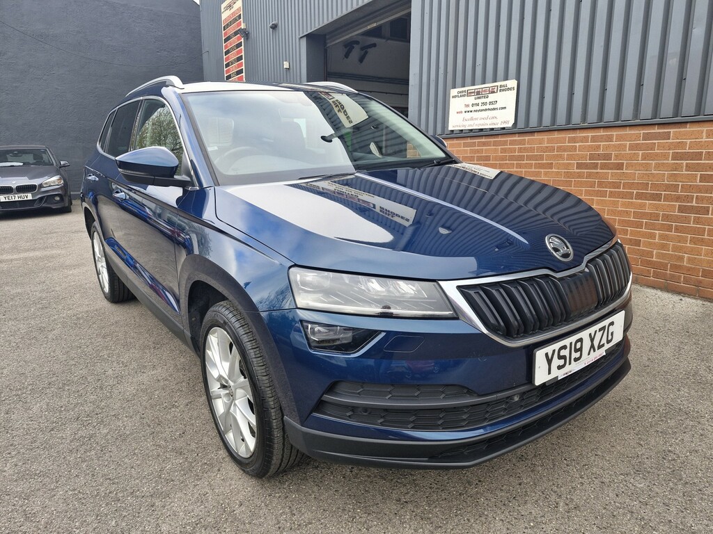 Skoda Karoq 1.0 Tsi Gpf Se L 2019 Blue