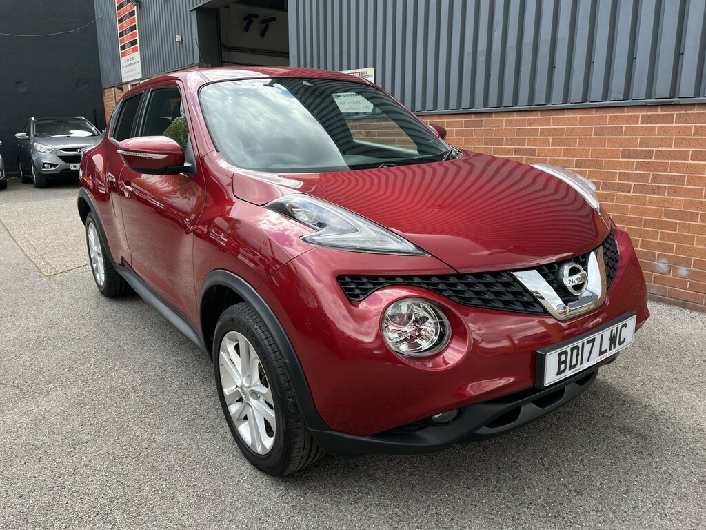 Nissan Juke 1.5 Dci N-connecta 2017 BD17LWC Red