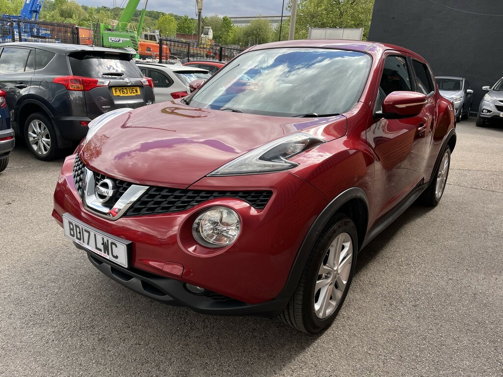 Nissan Juke 1.5 Dci N-connecta 2017 BD17LWC Red #6