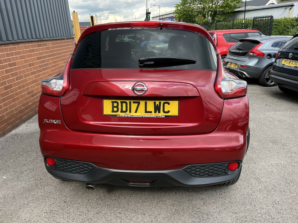 Nissan Juke 1.5 Dci N-connecta 2017 BD17LWC Red #4