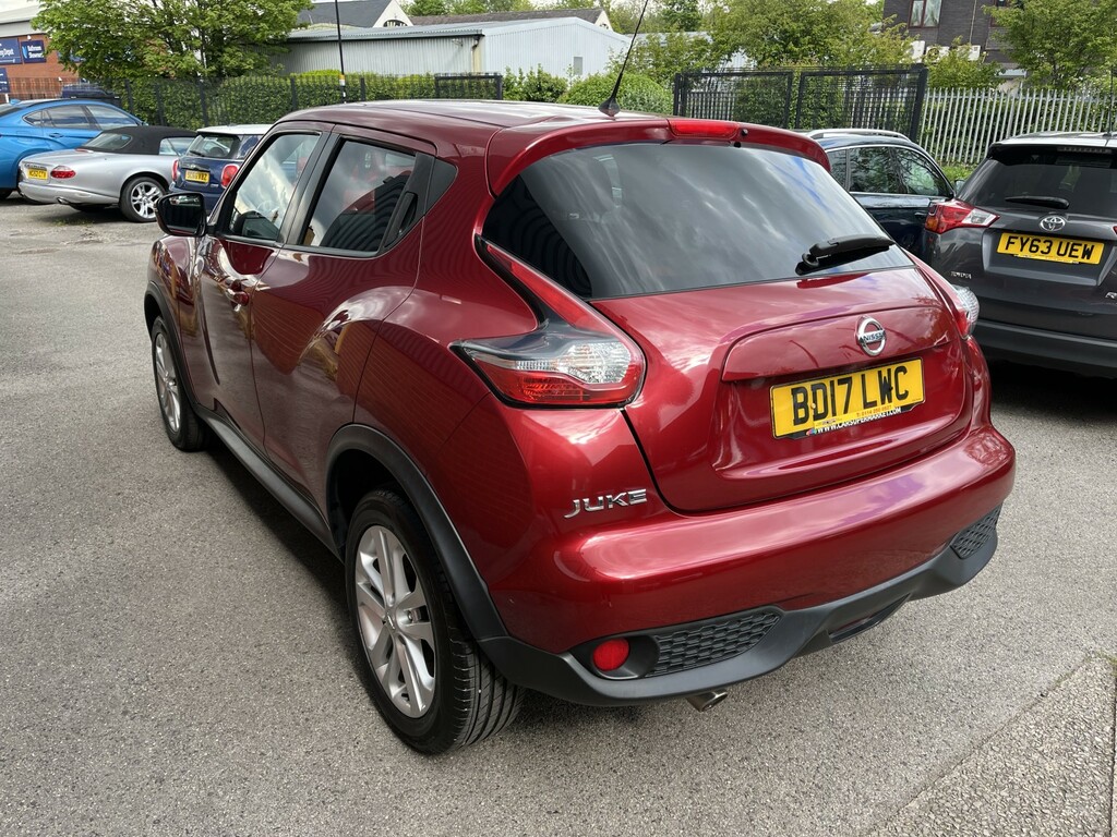 Nissan Juke 1.5 Dci N-connecta 2017 BD17LWC Red #5