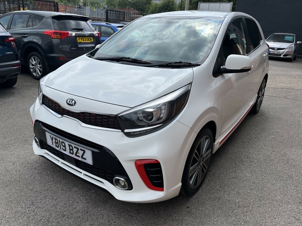 Kia Picanto 1.0 T-gdi Gt-line 2019 White #6