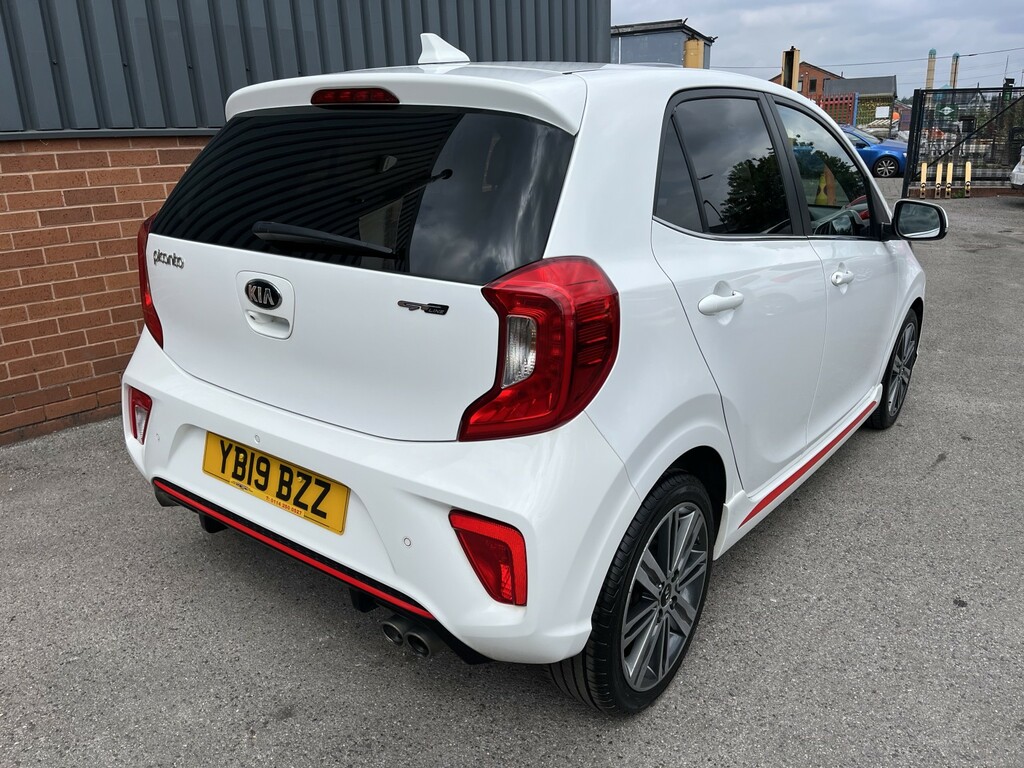 Kia Picanto 1.0 T-gdi Gt-line 2019 White #3