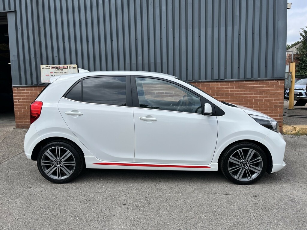 Kia Picanto 1.0 T-gdi Gt-line 2019 White #2