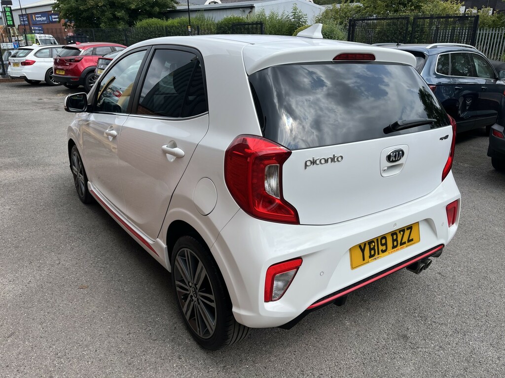 Kia Picanto 1.0 T-gdi Gt-line 2019 White #5