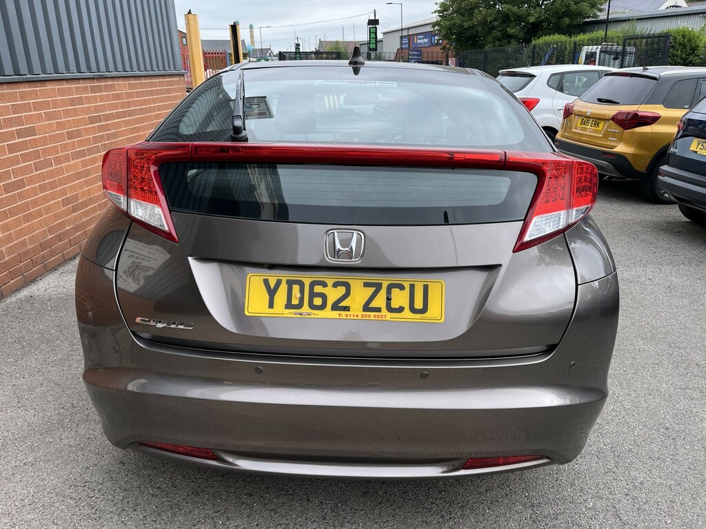 Honda Civic 1.8 I-vtec Es 2012 Brown #4