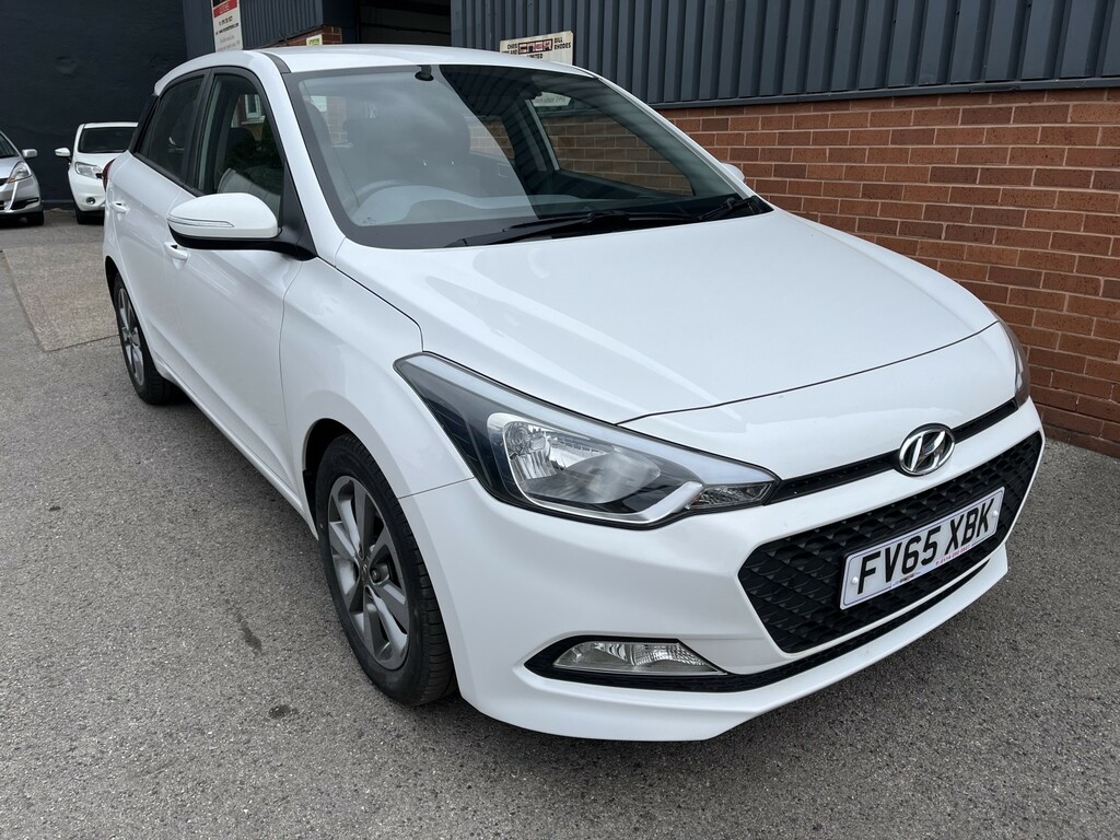 Hyundai I20 1.2 I20 Se 1.2 84Ps Bd 2016 White