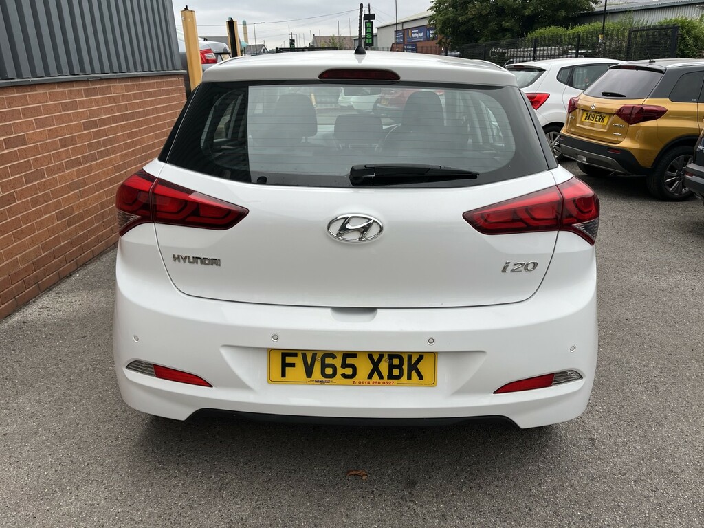 Hyundai I20 1.2 I20 Se 1.2 84Ps Bd 2016 White #4