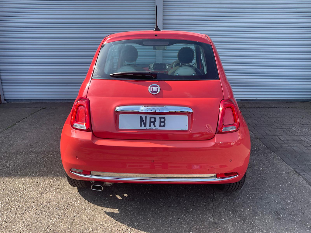 Fiat 500 Lounge Pink #4