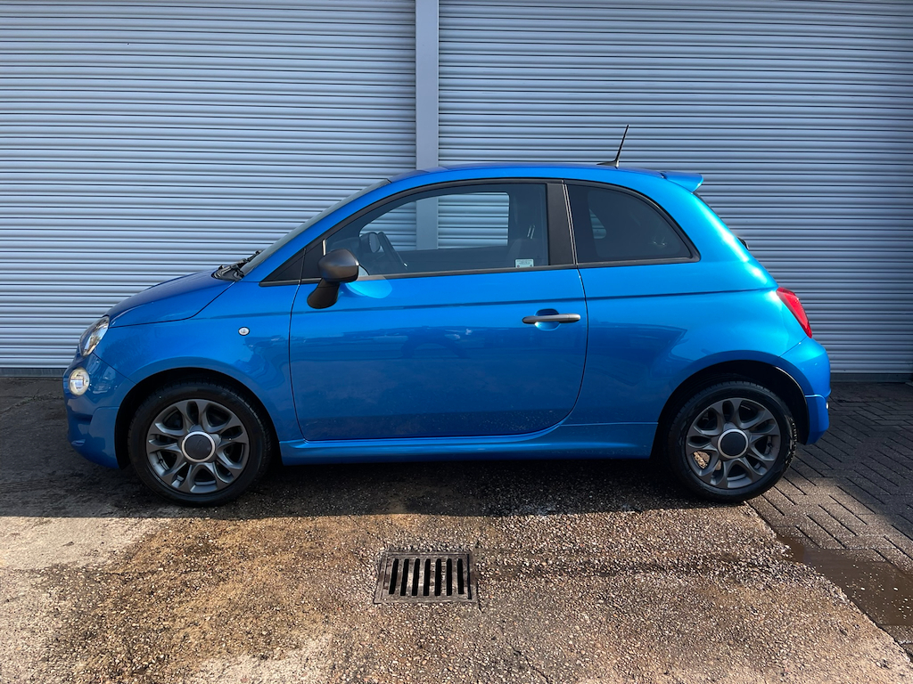 Fiat 500 S Blue #2