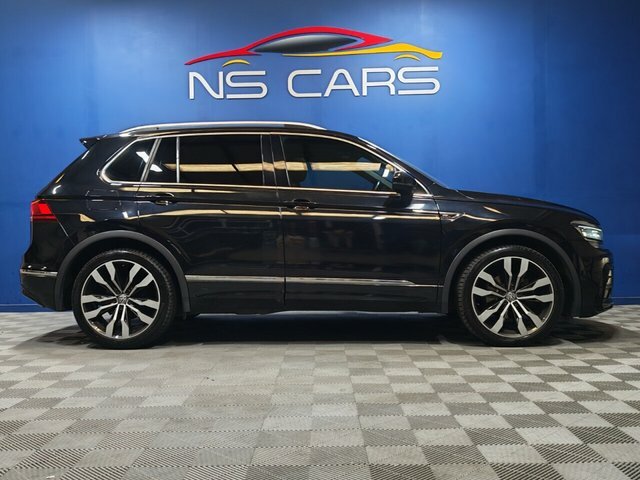 Volkswagen Tiguan Tdi R-line Suv YH19EZZ Black #3
