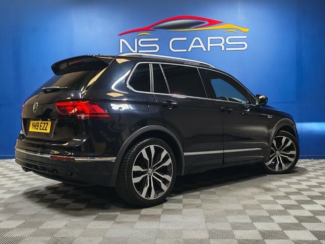 Volkswagen Tiguan Tdi R-line Suv YH19EZZ Black #5