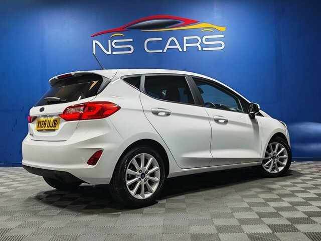 Ford Fiesta Ecoboost Gpf Titanium Hatchback White #5