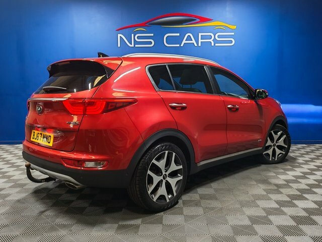 Kia Sportage Crdi Gt-line S Suv BJ67MMO Red #6