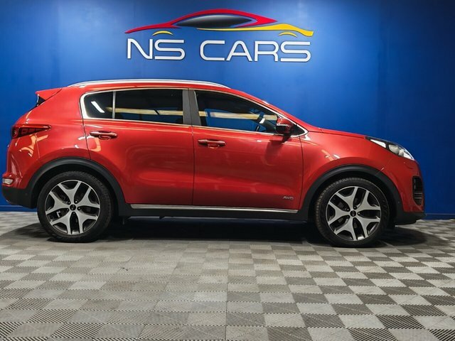 Kia Sportage Crdi Gt-line S Suv BJ67MMO Red #4