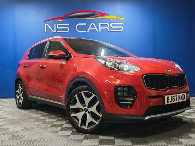 Kia Sportage Crdi Gt-line S Suv Red
