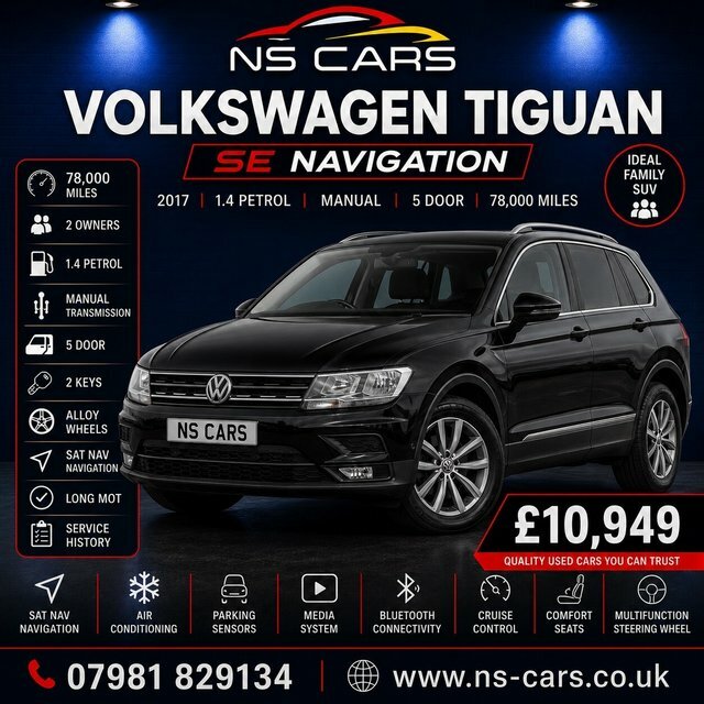 Volkswagen Tiguan Tsi Se Navigation Suv Black